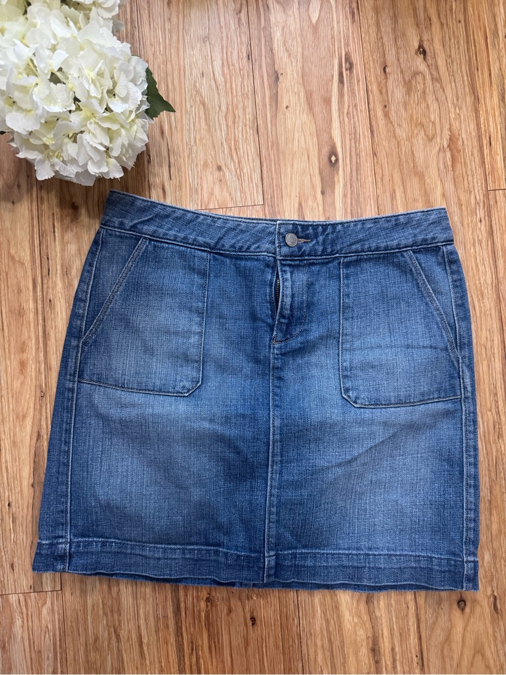 LOFT Denim Skirt